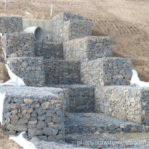 2m*1m*1m ocynkowana siatka gabion gabion koszyk gabion